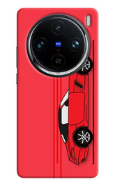 Red Velocity Vivo X100 Pro Back Cover